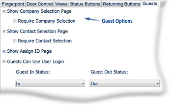 Guest Options